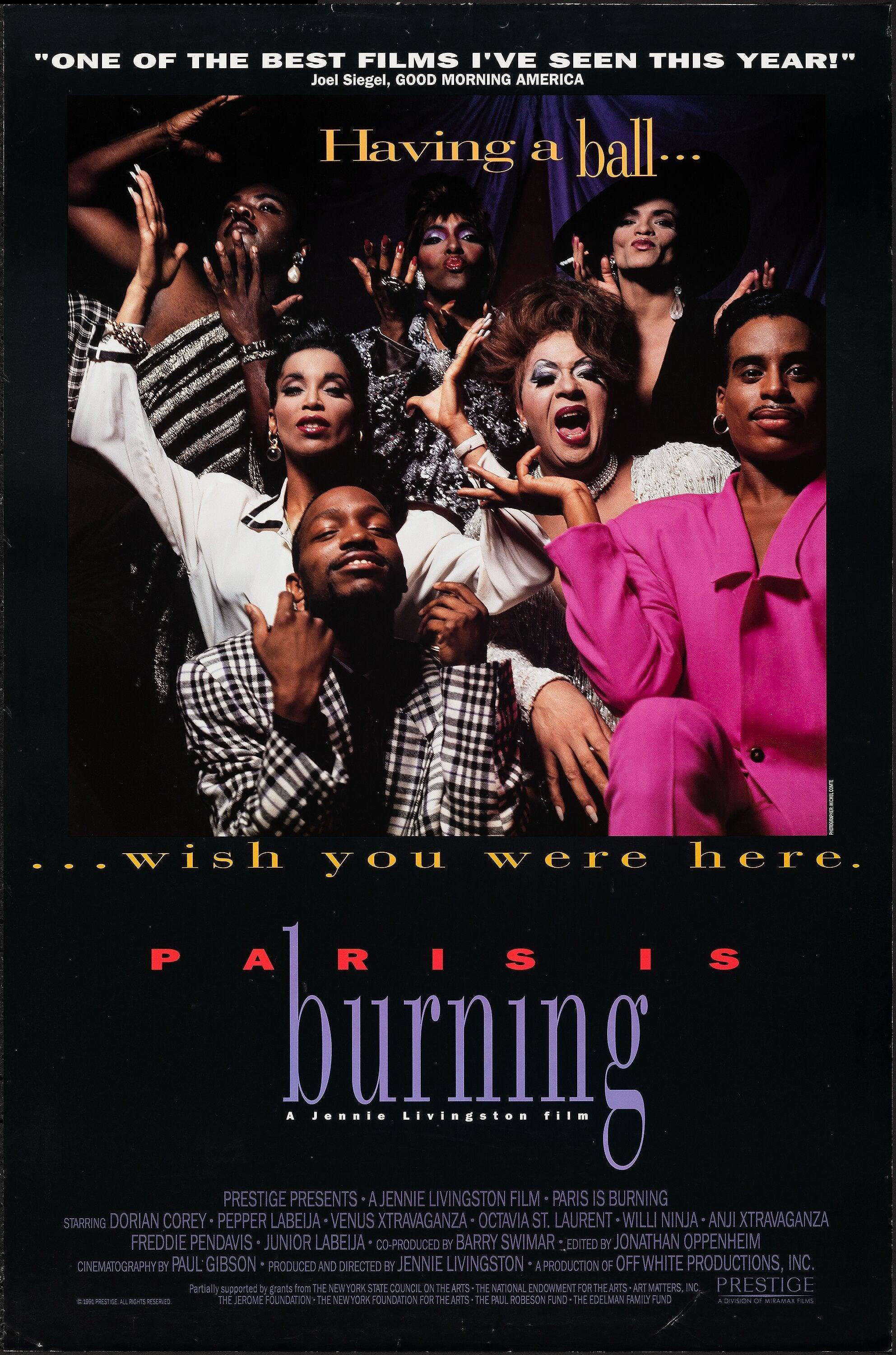 Paris Is Burning movie poster